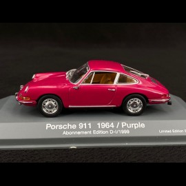 Porsche 911 Type 901 Coupe 1964 Fuchsia Purplerot 1/43 Minichamps 430067129