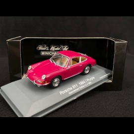 Porsche 911 Type 901 Coupe 1964 Fuchsia Ruby Red 1/43 Minichamps 430067129