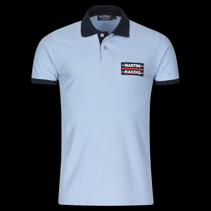 PoloShirt Martini Racing hellblau MPM10 Herren