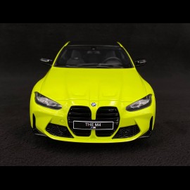 BMW M4 G82 Coupe 2020 Sao Paulo Yellow 1/18 GT Spirit GT298