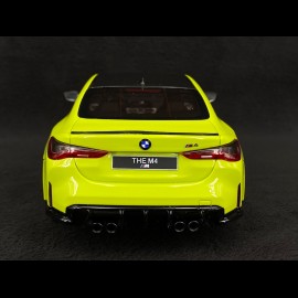 BMW M4 G82 Coupe 2020 Sao Paulo Yellow 1/18 GT Spirit GT298