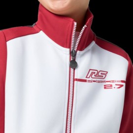 Porsche Jacke Carrera RS 2.7 Collection Softshell weiß / rot / schwarz WAP960PRS2 - Kinder