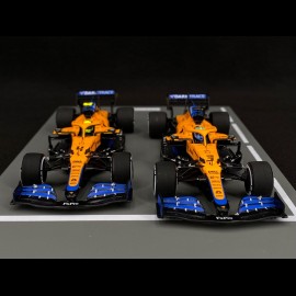 McLaren MCL35M Set 1st et 2nd GP Italy 2021 Ricciardo / Norris 1/43 Spark S7694