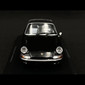 Porsche 911 Targa S 2.4 1972 n°50 Black Special Edition 50 years Porsche Design 1/43 Minichamps WAP0201980NTRG