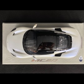Maserati MC20 2020 White / Bianco Audace 1/18 BBR Models P18191A