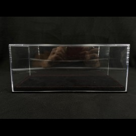 1/18 Vitrine Modelle Boden Alcantara Schwarz premium quality