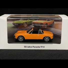 Porsche 914 /6 50 Years Edition Signal orange 1/43 Spark MAP02041819