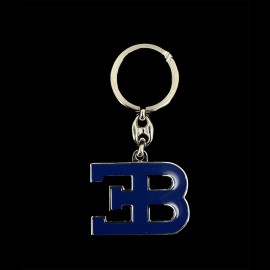 Bugatti Schlüsselanhänger Marinebleu EB Metall BGT072-500