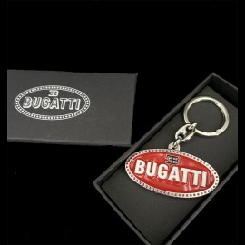 Bugatti Keyring Red Metal BGT071-500