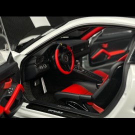 Porsche 911 GT2 RS Type 991 Weissach Package 2017 White / Black Stripes 1/18 Autoart 78171