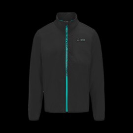 Mercedes-AMG Petronas F1 Softshell-Jacke Schwarz / Grün - Herren