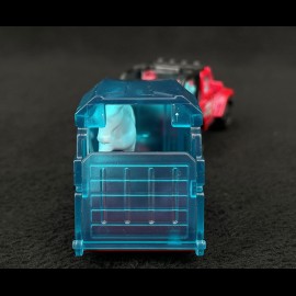 Jeep Wrangler mit Pferdeanhänger Rosa 1/64 Majorette