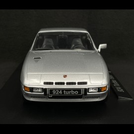 Porsche 924 Turbo Coupe 1986 Metallic Silver 1/18 KK-Scale KKDC180901