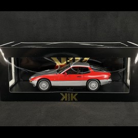 Porsche 924 Turbo Coupe 1986 Silver / Guards Red 1/18 KK-Scale KKDC180902