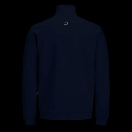 Bugatti Vest Zipped Cotton Sweater Navy blue BGT057-500 - men