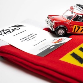 Mini Cooper S Sieger Monte Carlo 1967 Socken Rot - Unisex - Größe 41/46