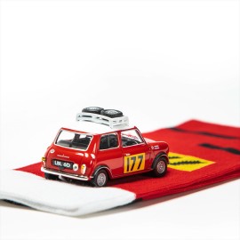Mini Cooper S Sieger Monte Carlo 1967 Socken Rot - Unisex - Größe 41/46