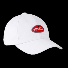 Bugatti Cap Oval Logo Weiß BGT025-200