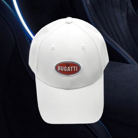 Bugatti Cap Oval Logo Weiß BGT025-200