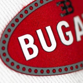 Bugatti Cap Oval Logo Weiß BGT025-200