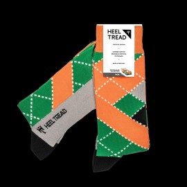 Mazda 787B Sieger Le Mans 1991 Socken Orange / Grün - Unisex - Größe 41/46