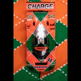 Mazda 787B Sieger Le Mans 1991 Socken Orange / Grün - Unisex - Größe 41/46