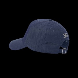 Bugatti Cap Oval Logo Alcantara Touch Marineblau BGT070-500