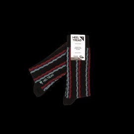 BMW M Motorsport Tech Socken Schwarz / Blau / Rot - Unisex - Größe 41/46