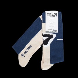 AC Cobra 427 Socken Blau / Kremeweiß - Unisex - Größe 41/46