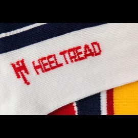 Porsche 917/30 Sunoco socks Blue / Yellow / Red - unisex - Size 41/46