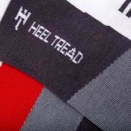 Porsche 911 RSR Motorsport Socken Schwarz / Rot / Grau - Unisex - Größe 41/46