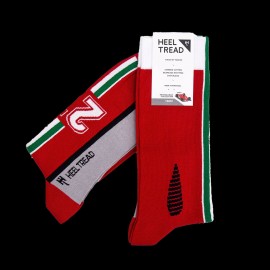 Ferrari 126C2 F1 Gilles Villeneuve socks Red - unisex - Size 41/46