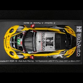 Porsche 911 RSR-19 Type 991 n° 72 Hyperpole LMGTE Pro 24h Le Mans 2021 1/43 Spark S8261