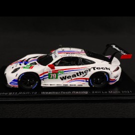 Porsche 911 RSR-19 Type 991 n° 79 24h Le Mans 2021 1/43 Spark S8262