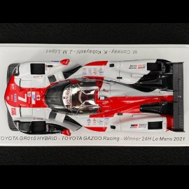 Toyota GR010 Hybrid n° 7 Winner 24h Le Mans 2021 1/43 Spark 43LM21