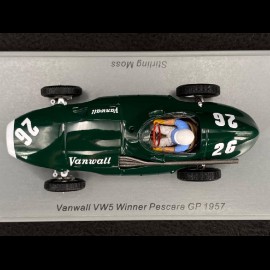 Vanwall VW5 n° 26 Sieger GP Pescara 1957 1/43 Spark S7206