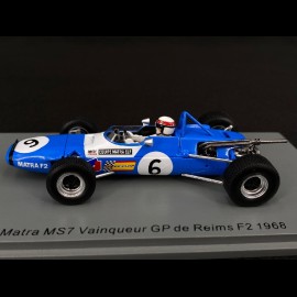 Matra MS7 n° 6 Winner GP Reims F2 1968 1/43 Spark SF105