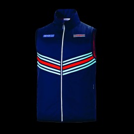 Martini Racing Padded Sleeveless Jacket Navy Sparco 01313MRBM