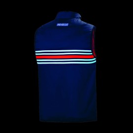 Martini Racing Padded Sleeveless Jacket Navy Sparco 01313MRBM
