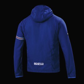 Martini Racing Team windbreaker jacket Sparco navy blue 02405MRBM - men