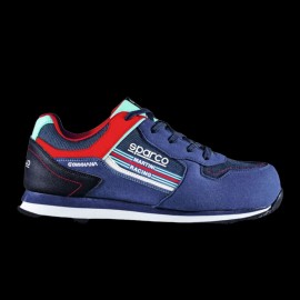 Porsche Martini Racing Sparco Gymkhana Mechaniker-Sicherheitsschuhe Marineblau 07527MRBM