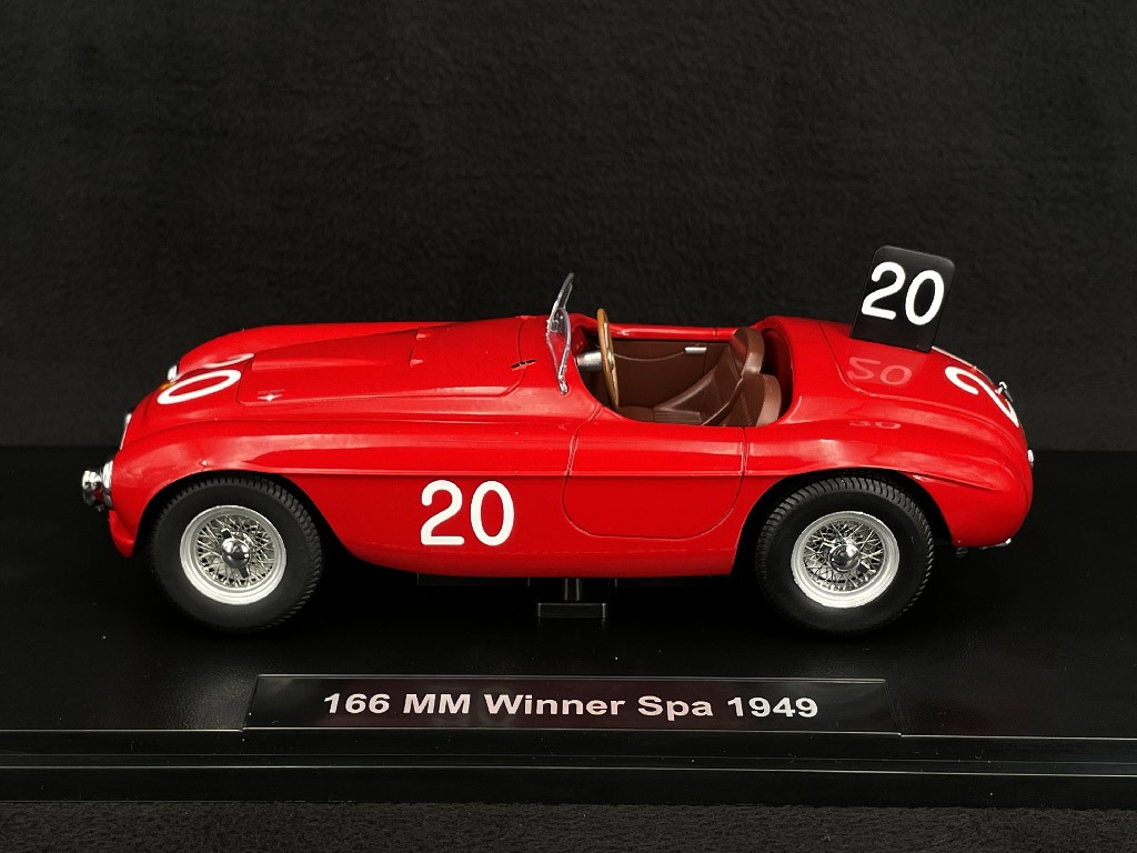 Ferrari 166 MM n° 20 Winner 24h Spa 1949 1/18 KK-Scale