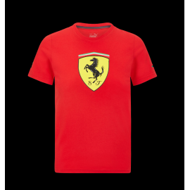 Ferrari T-shirt Puma Ecusson Red 7012109240-001 - Kids
