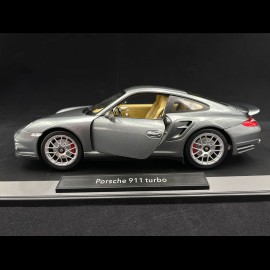 Porsche 911 Turbo type 997 II 2010 Meteor grey 1/18 Norev 187623
