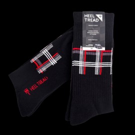 Inspiration Golf GTI Sport Socken Schwarz / Rot / Grau - Unisex - Größe 41/46