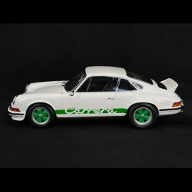 Porsche 911 RS 1973 White / Viper Green 1/12 Norev 127512