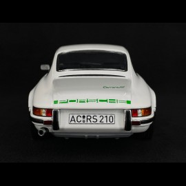 Porsche 911 RS 1973 White / Viper Green 1/12 Norev 127512