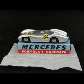 Mercedes Benz W196 F1 Carenata Vintage n°84 Silver 1/48 Hachette Mercury 56