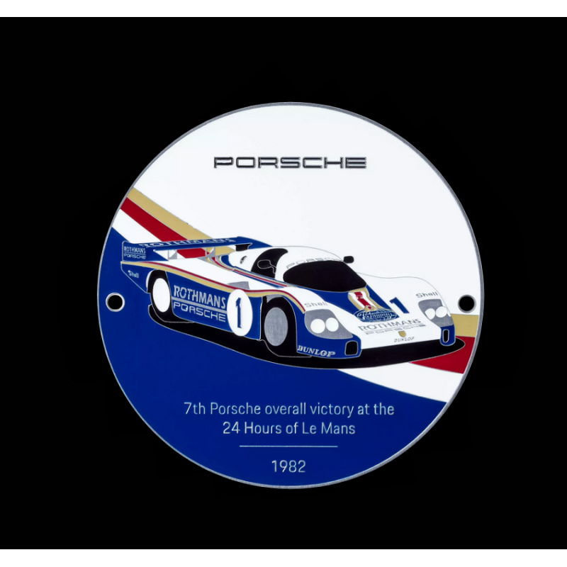 Grille Badge 956 Rothmans Racing 24h Le Mans 1982 Blue / White WAP0508110NRCG