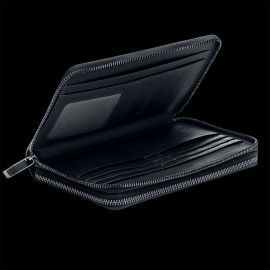 Porsche Design Wallet in a pouch style with hand strap Leather Black Business Pouch 12 4056487001425
